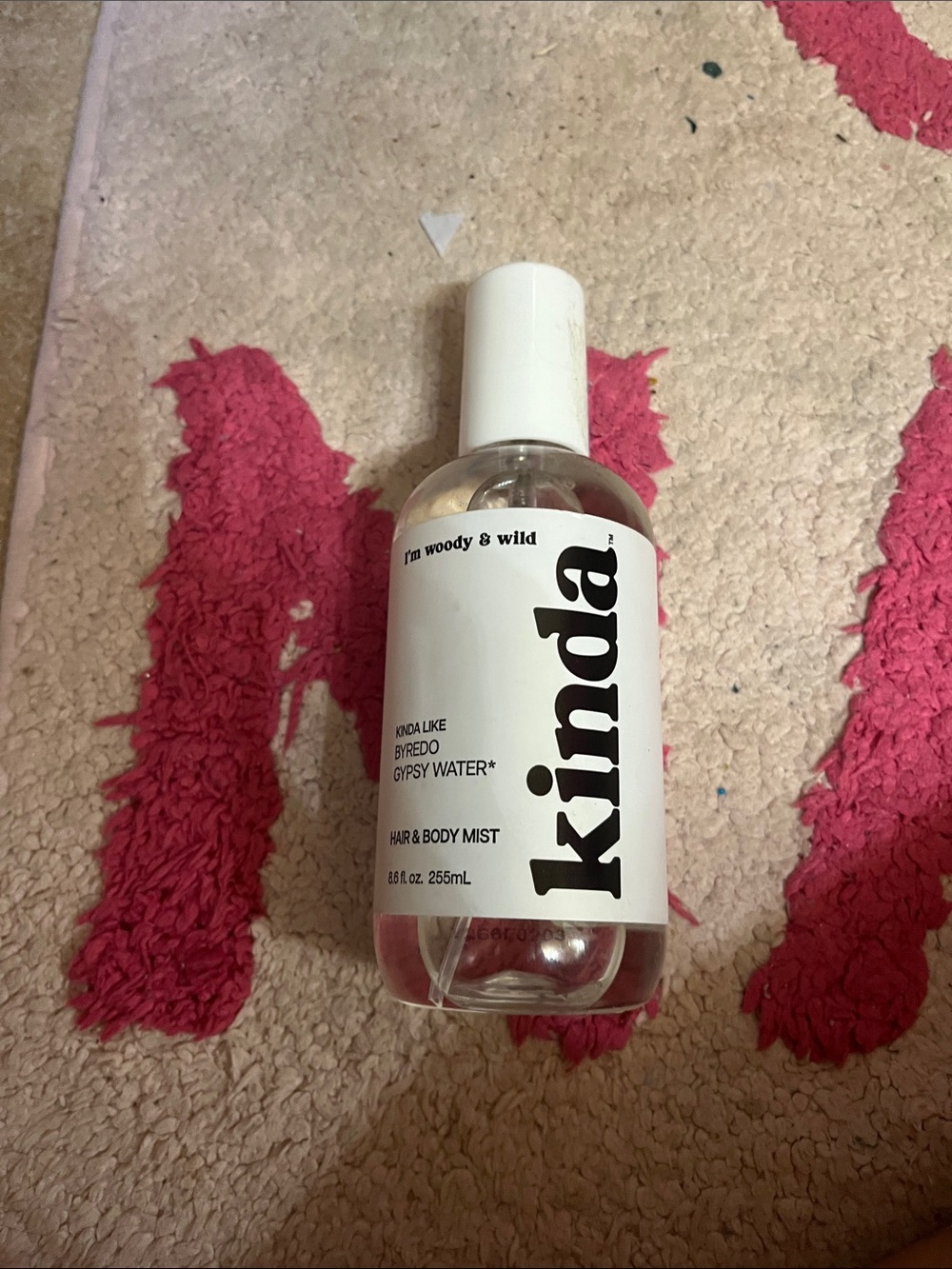 Kinda Hair & Body Mist — White and Clear